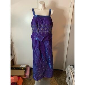 Dave and Johnny by Laura Ryner Purple Gown with Embellishments